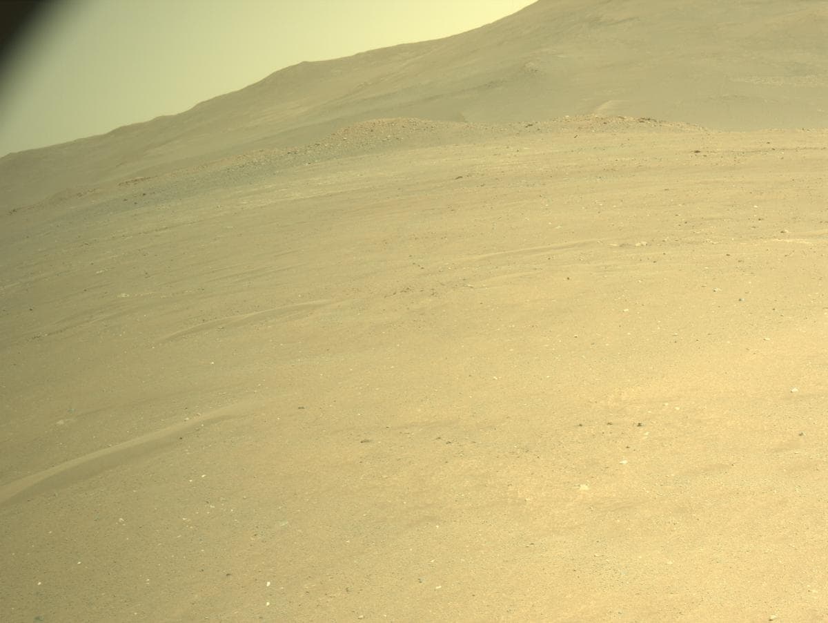 Mars image captured by NAVCAM_LEFT on Perseverance