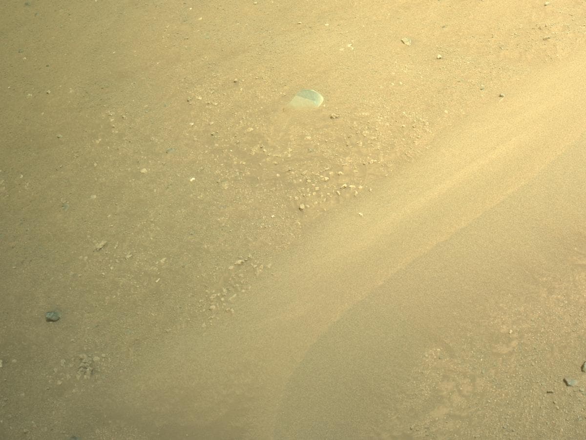 Mars image captured by NAVCAM_LEFT on Perseverance