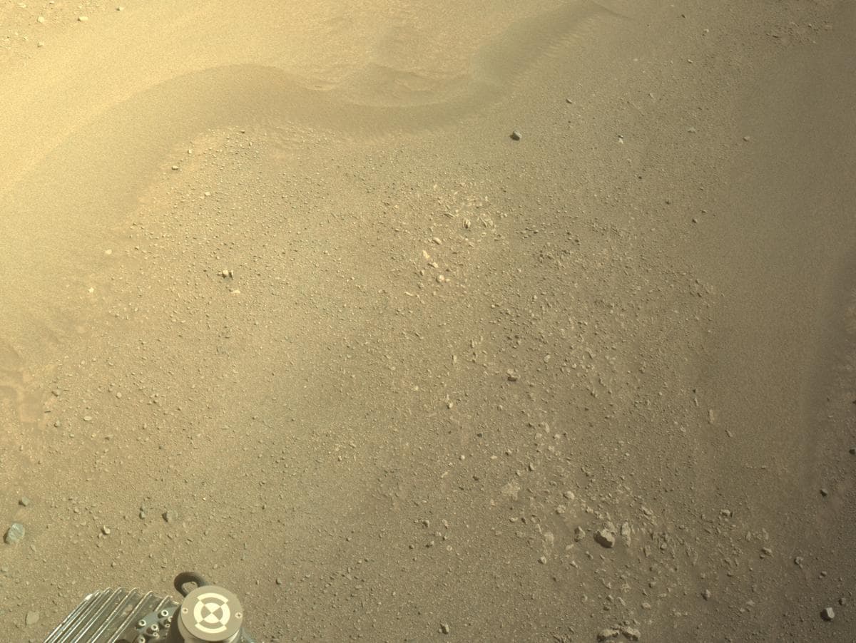 Mars image captured by NAVCAM_LEFT on Perseverance