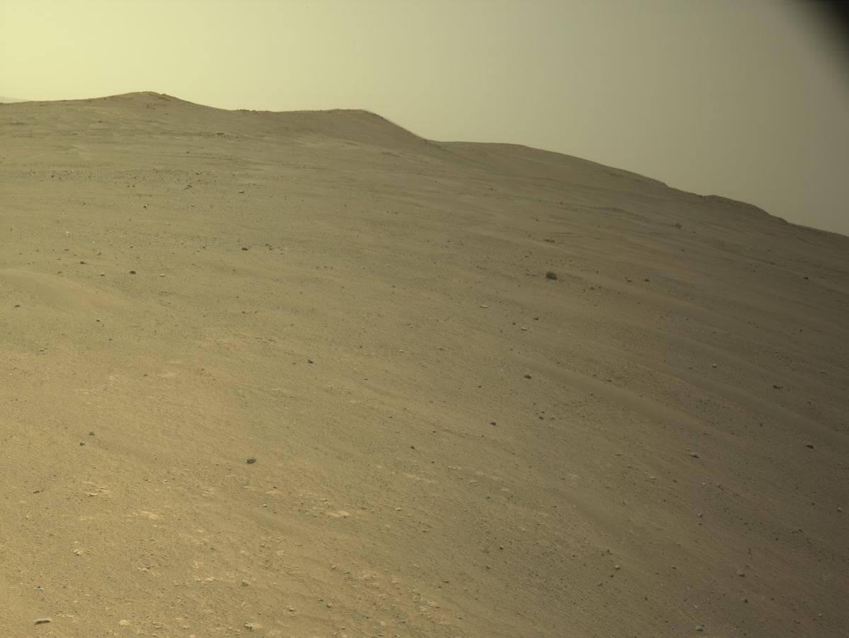 Mars image captured by NAVCAM_LEFT on Perseverance