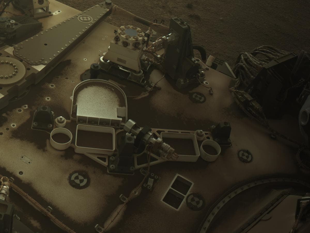 Mars image captured by NAVCAM_LEFT on Perseverance