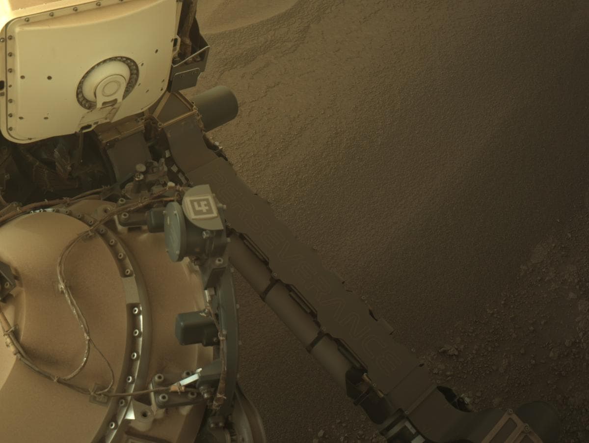 Mars image captured by NAVCAM_LEFT on Perseverance