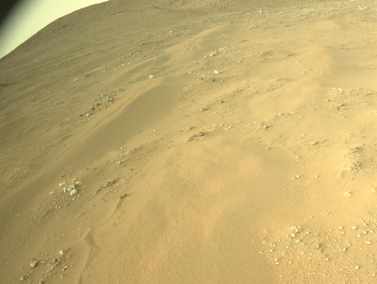 Mars image captured by NAVCAM_LEFT on Perseverance