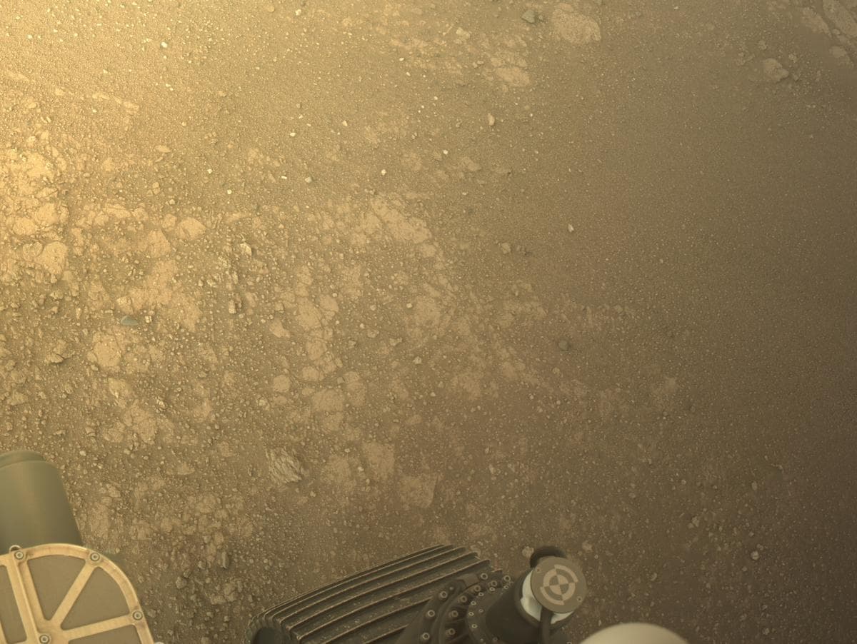 Mars image captured by NAVCAM_LEFT on Perseverance