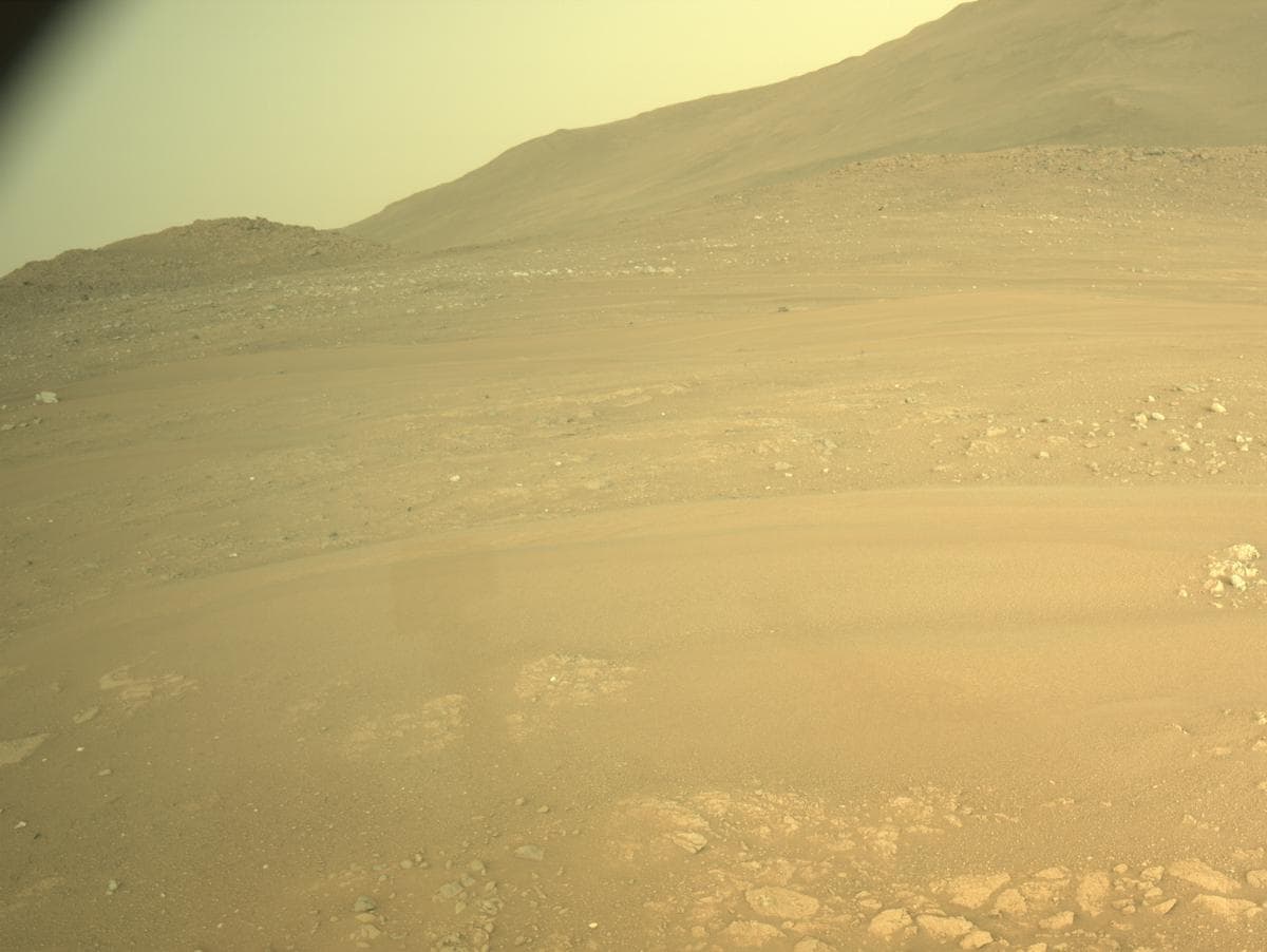 Mars image captured by NAVCAM_LEFT on Perseverance
