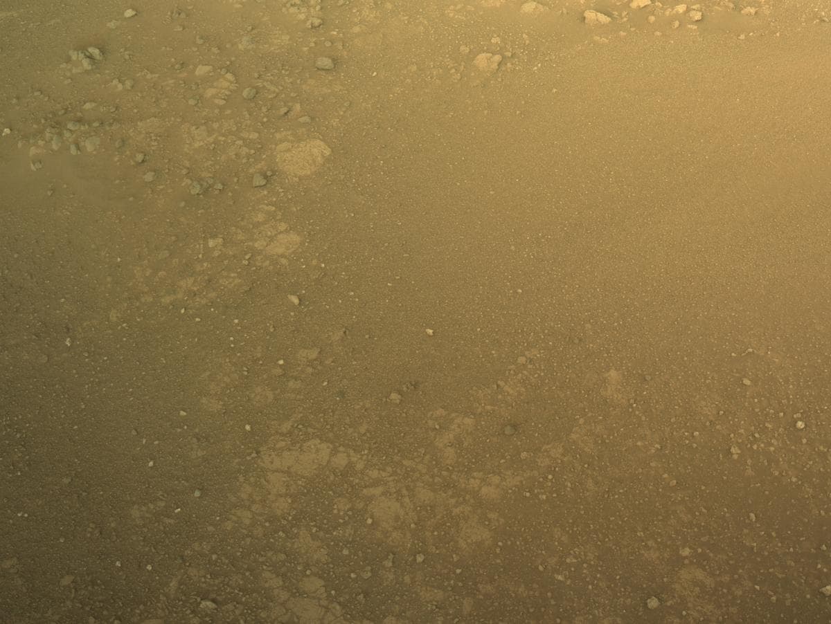 Mars image captured by NAVCAM_LEFT on Perseverance