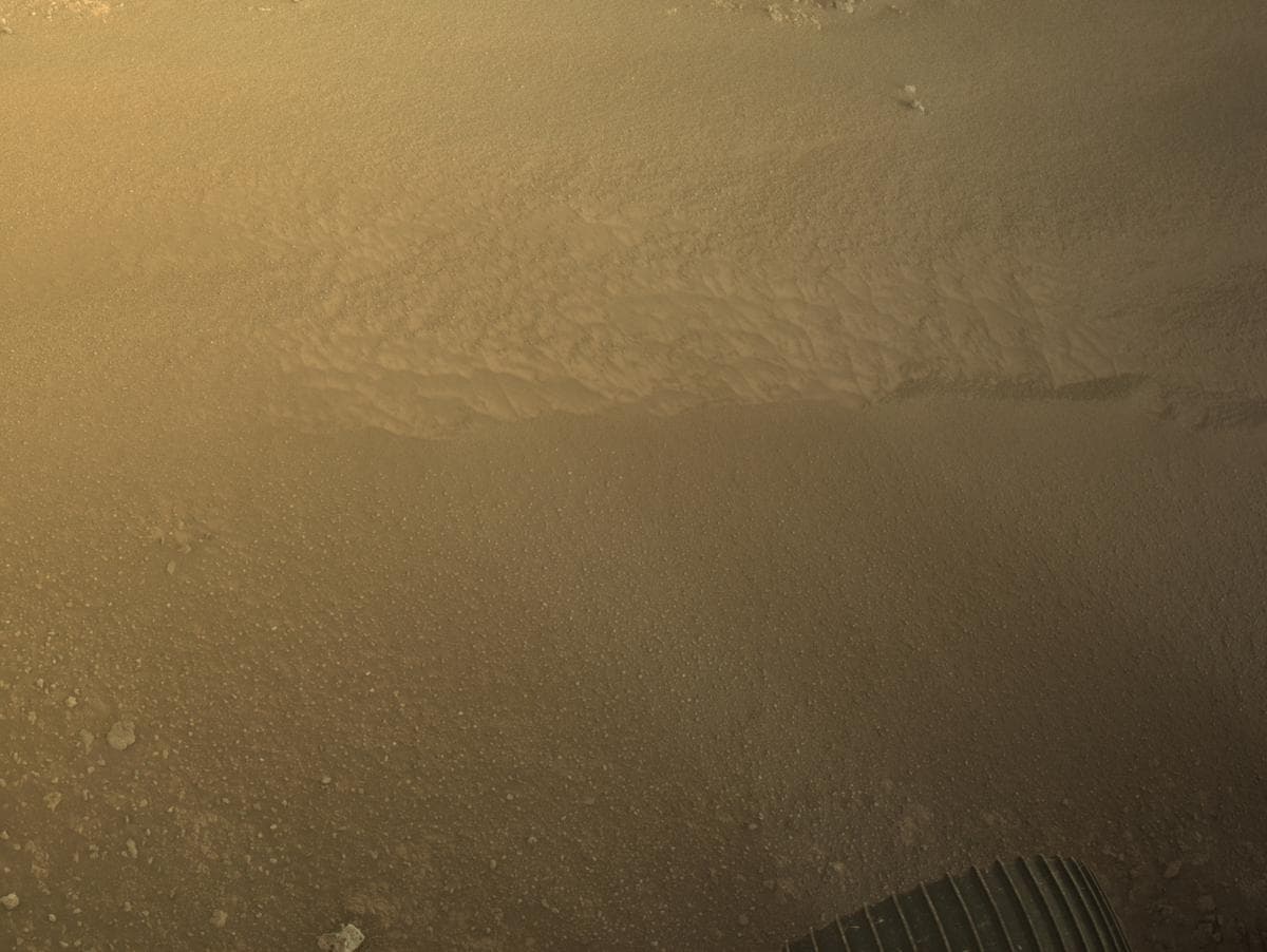 Mars image captured by NAVCAM_LEFT on Perseverance