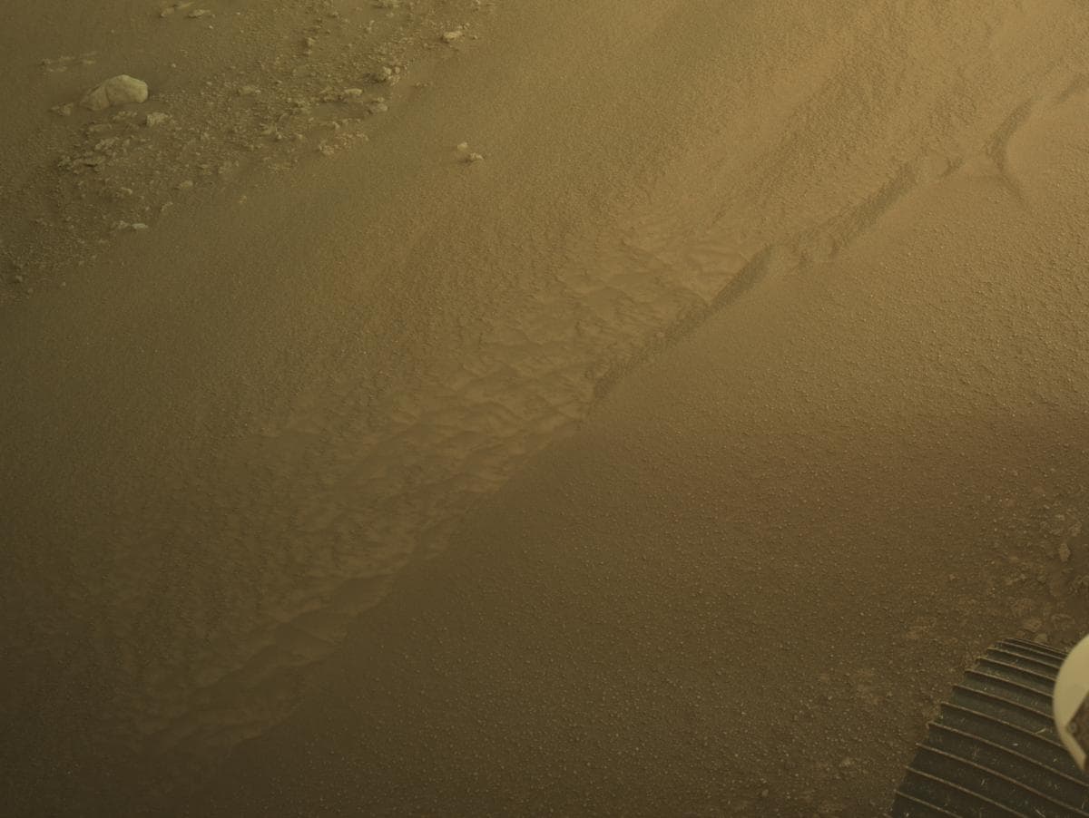Mars rover photo