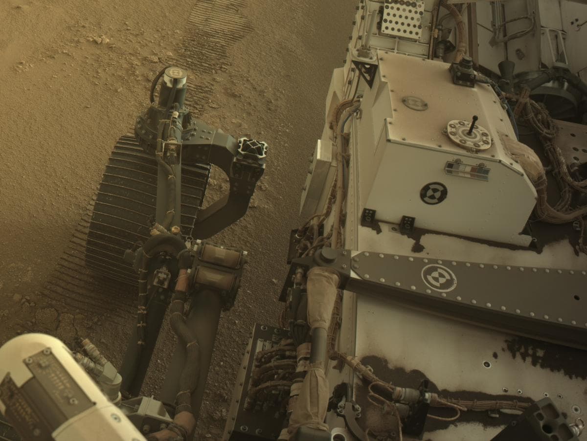 Mars rover photo