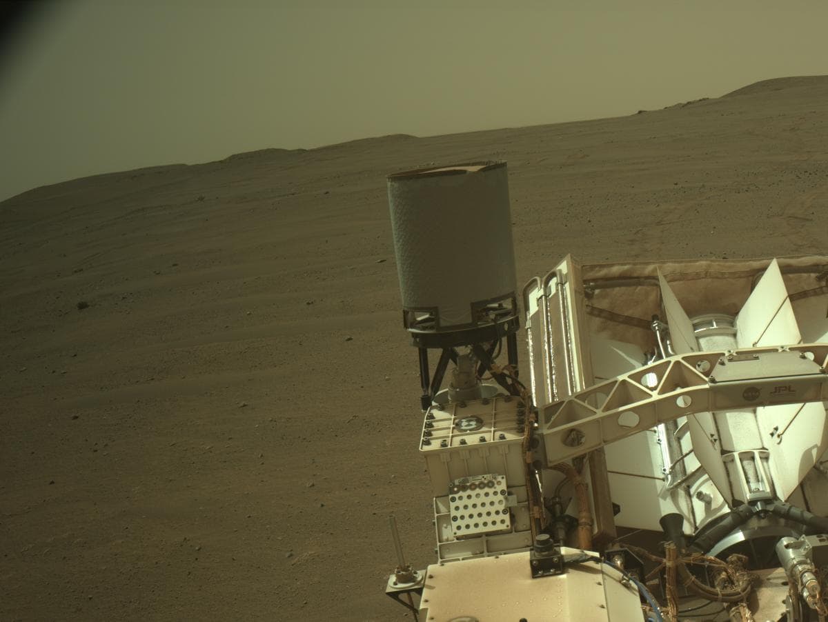 Mars image captured by NAVCAM_RIGHT on Perseverance