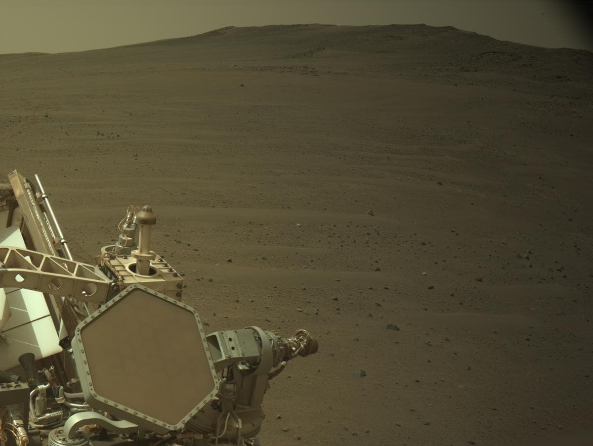 Mars image captured by NAVCAM_RIGHT on Perseverance