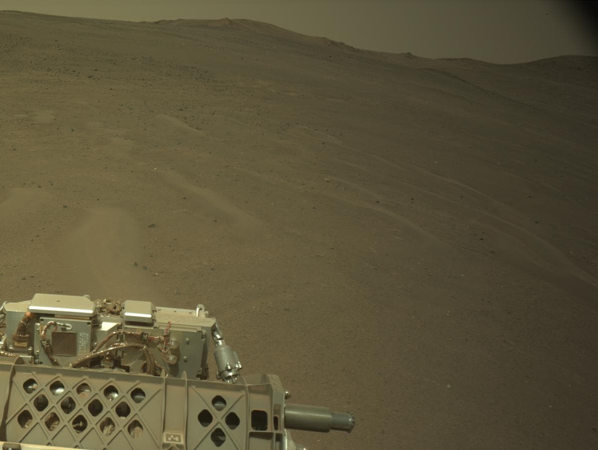 Mars image captured by NAVCAM_RIGHT on Perseverance