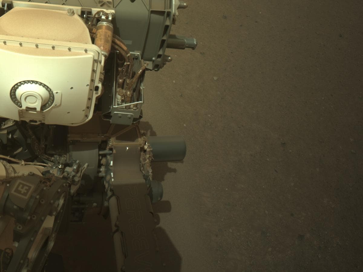 Mars image captured by NAVCAM_RIGHT on Perseverance