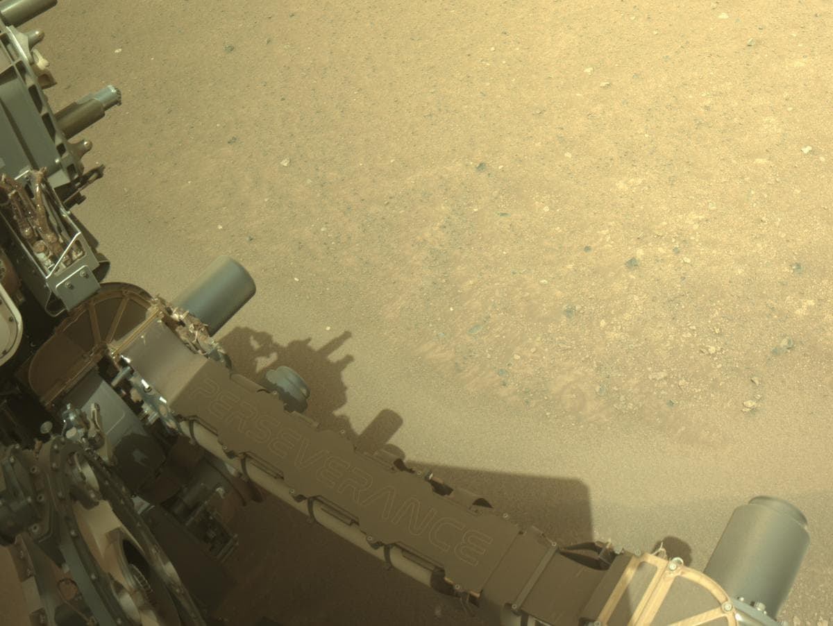 Mars image captured by NAVCAM_RIGHT on Perseverance