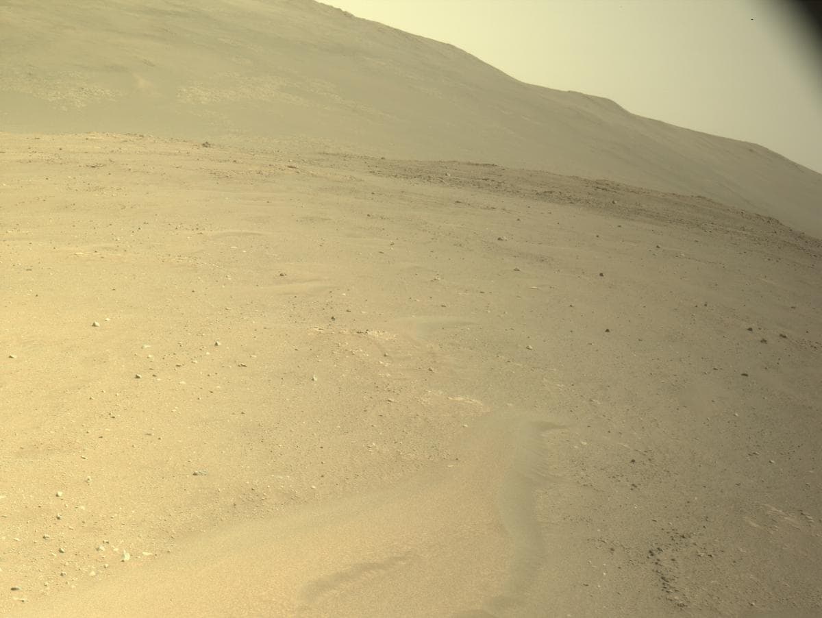 Mars image captured by NAVCAM_RIGHT on Perseverance