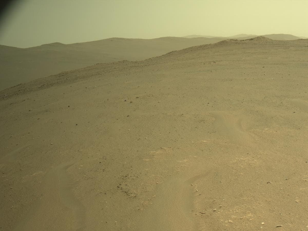 Mars image captured by NAVCAM_RIGHT on Perseverance