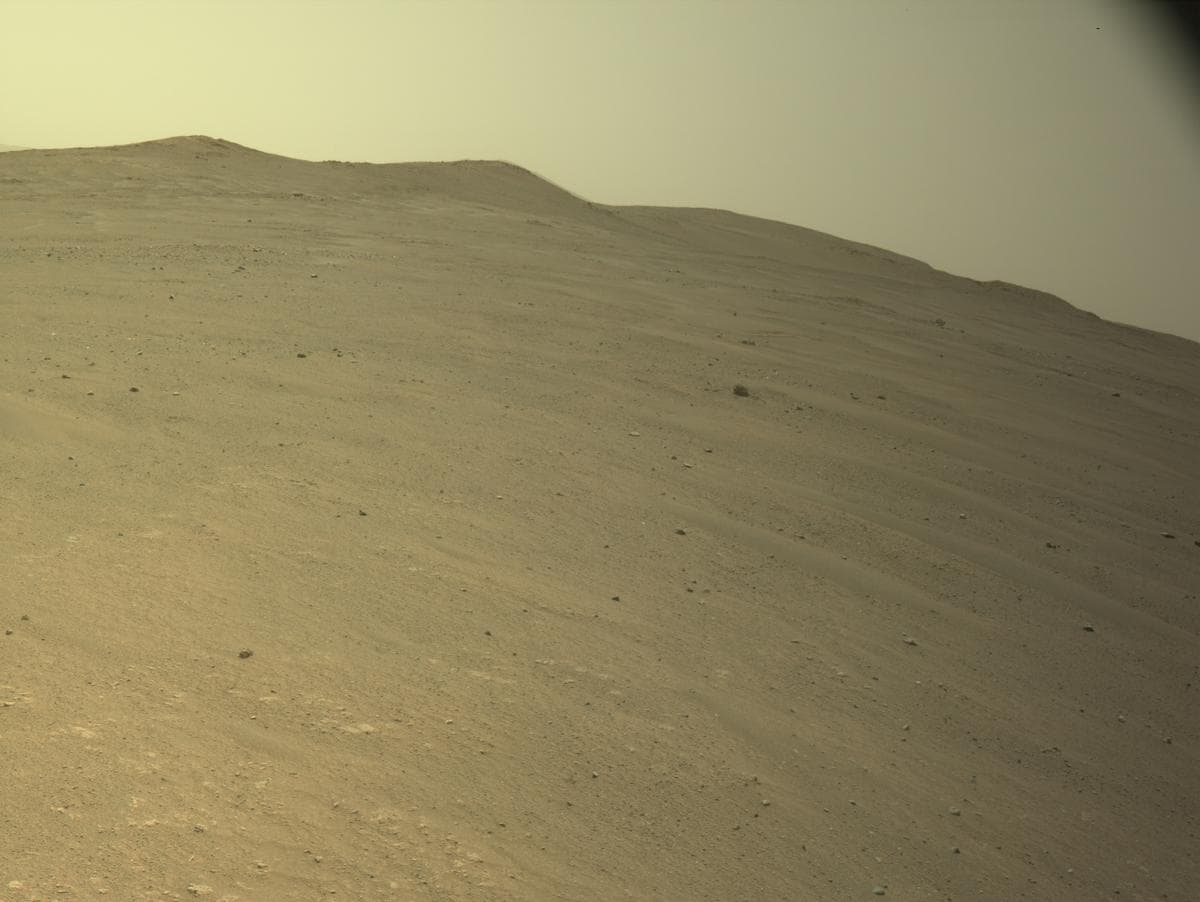 Mars image captured by NAVCAM_RIGHT on Perseverance