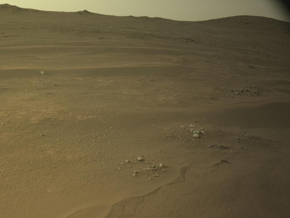 Mars image captured by NAVCAM_RIGHT on Perseverance