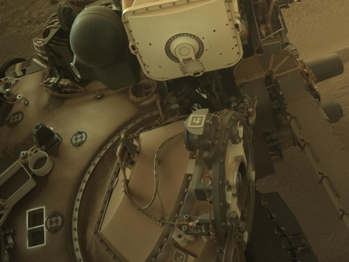 Mars image captured by NAVCAM_RIGHT on Perseverance