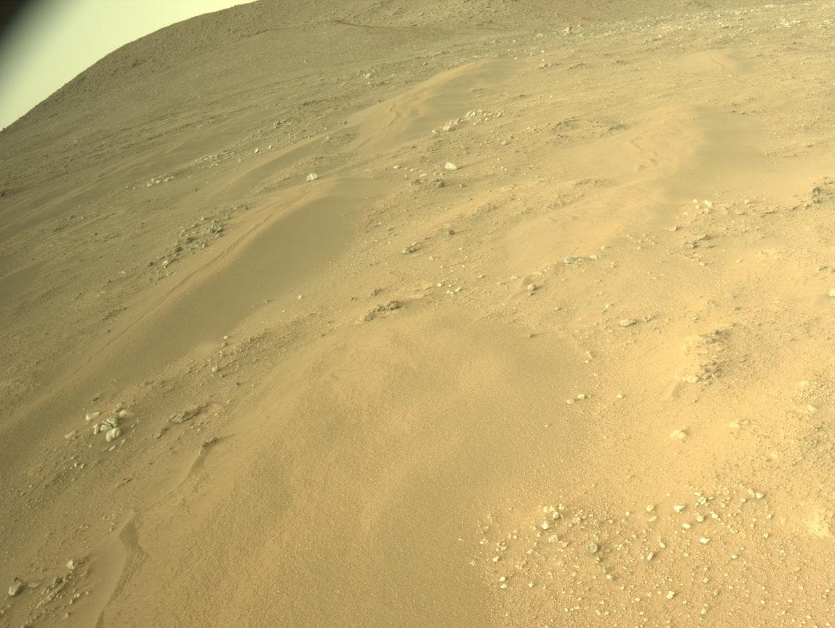Mars image captured by NAVCAM_RIGHT on Perseverance