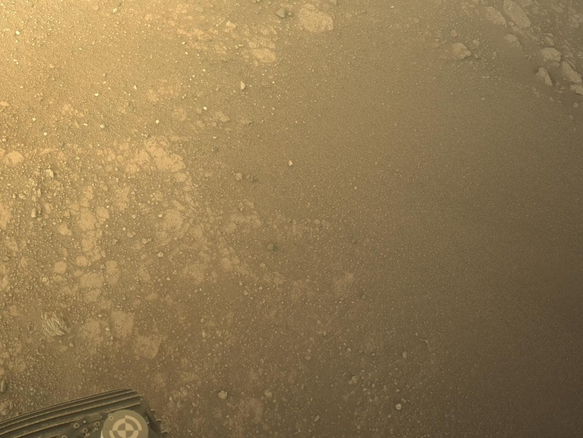 Mars image captured by NAVCAM_RIGHT on Perseverance