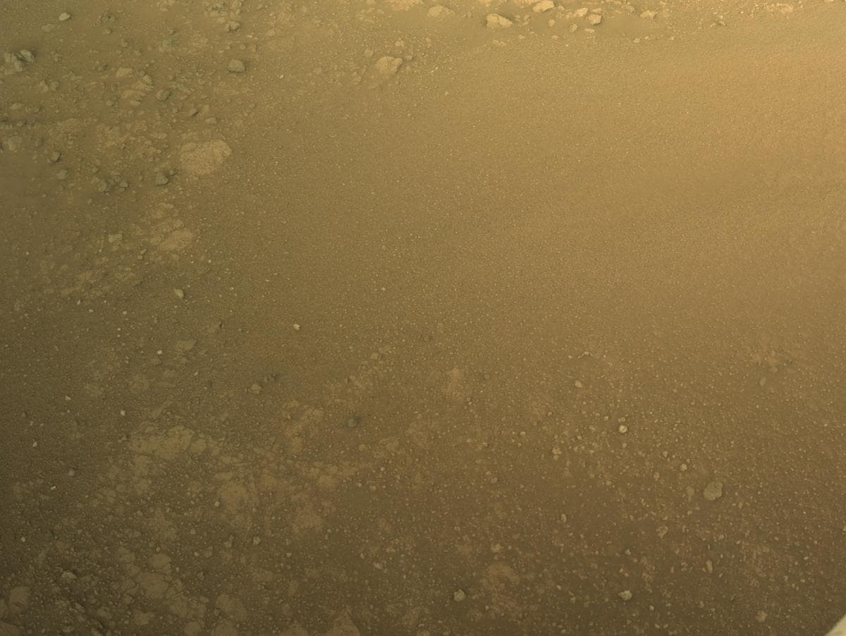 Mars image captured by NAVCAM_RIGHT on Perseverance