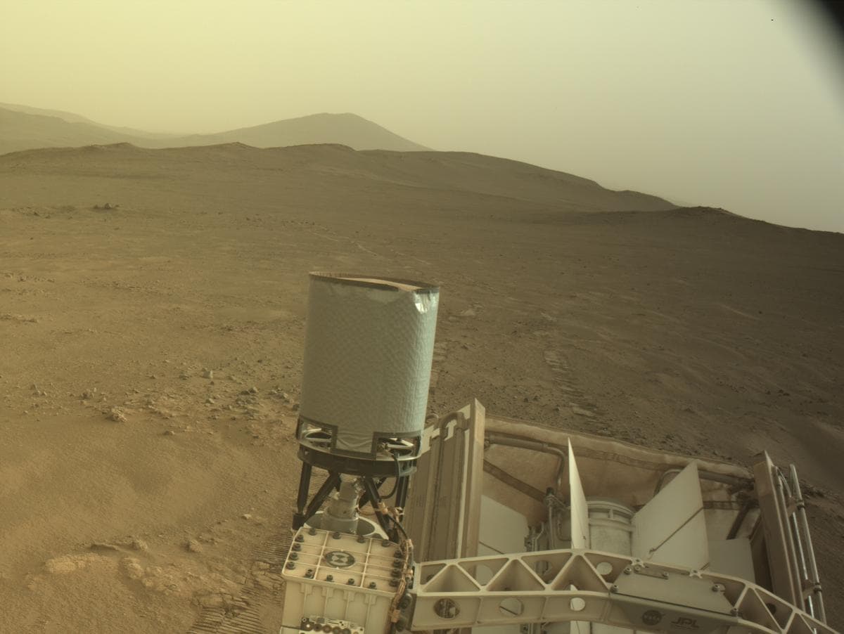 Mars image captured by NAVCAM_RIGHT on Perseverance