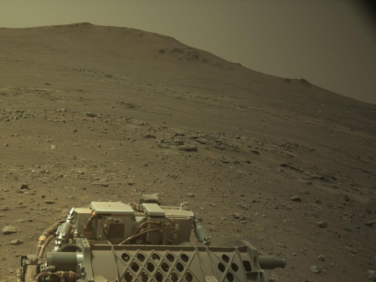 Mars image captured by NAVCAM_LEFT on Perseverance