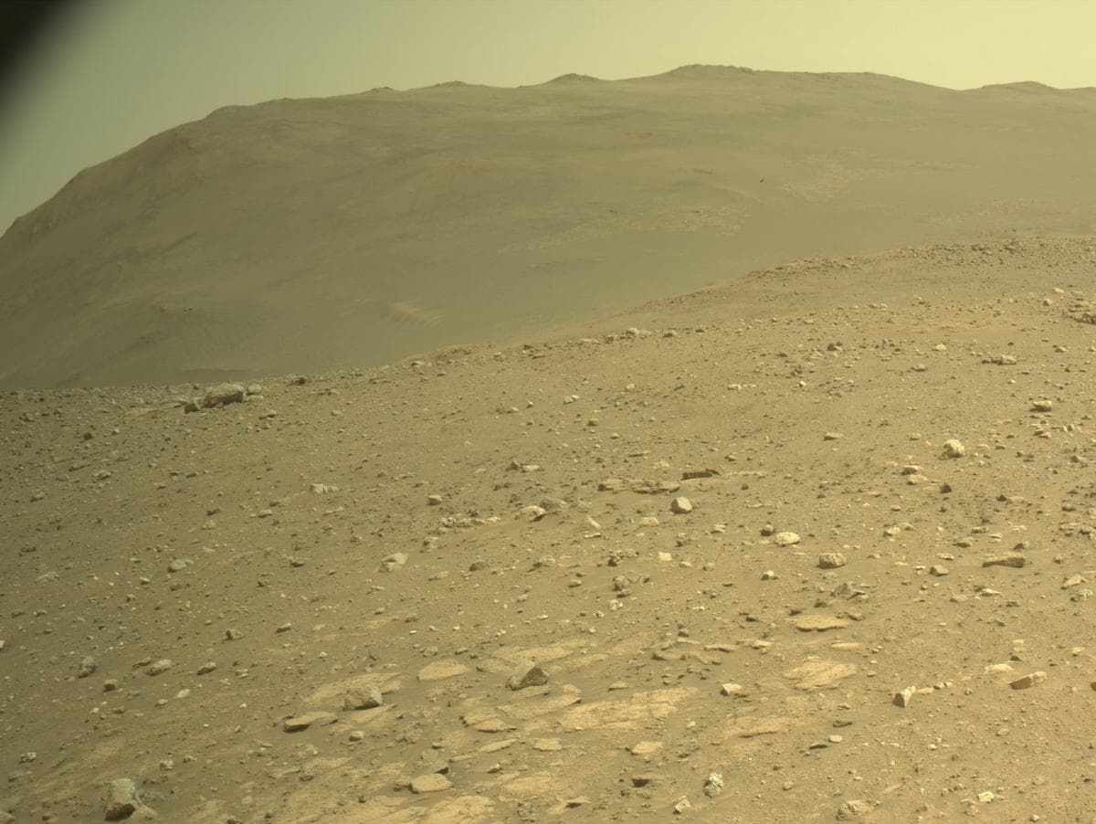 Mars image captured by NAVCAM_LEFT on Perseverance