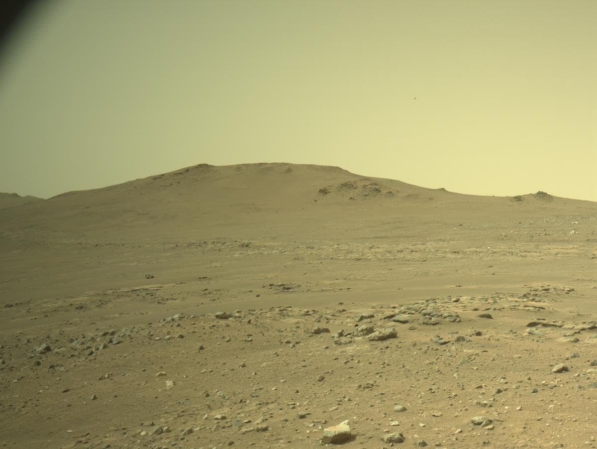 Mars image captured by NAVCAM_LEFT on Perseverance
