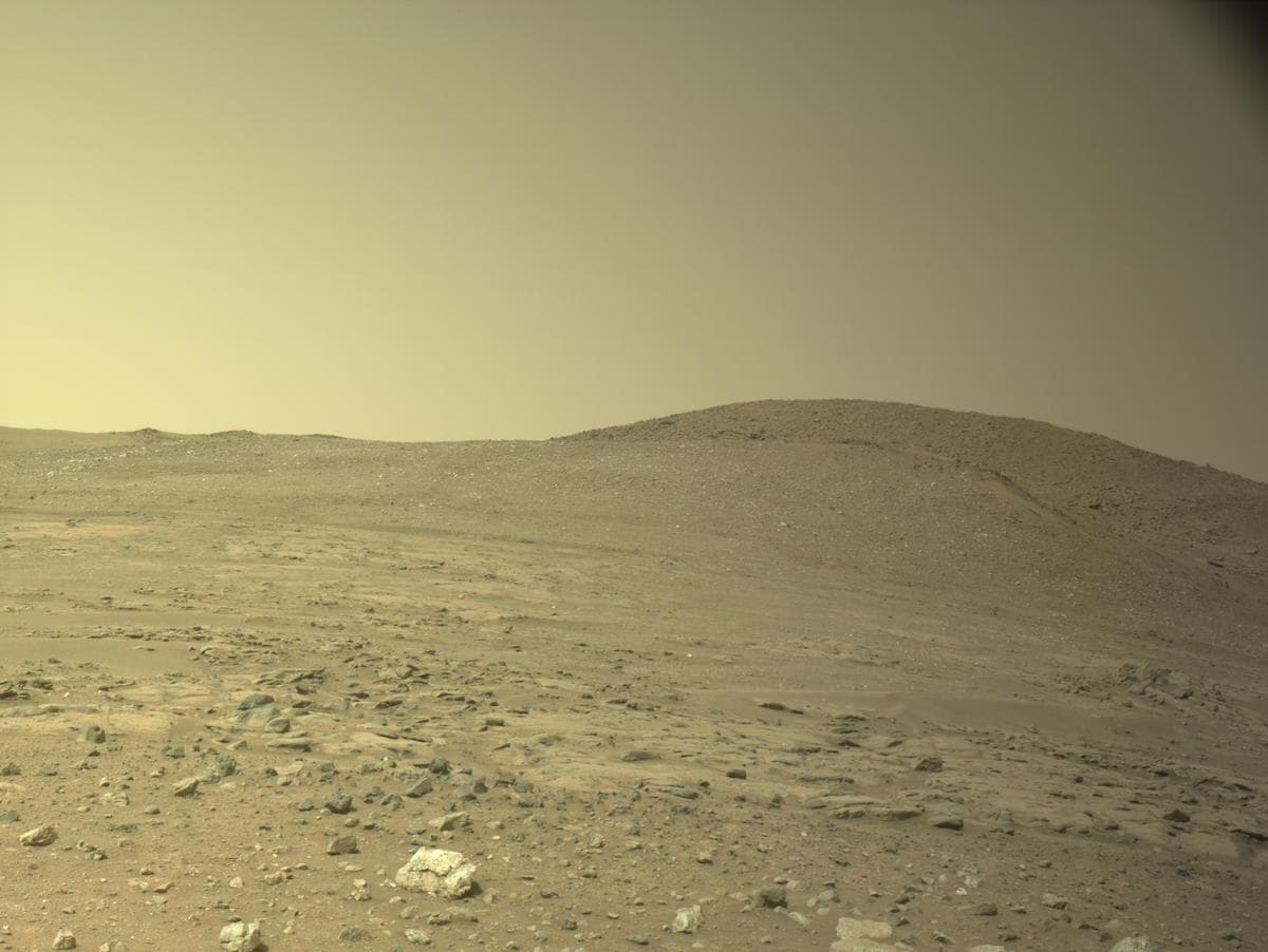 Mars image captured by NAVCAM_LEFT on Perseverance