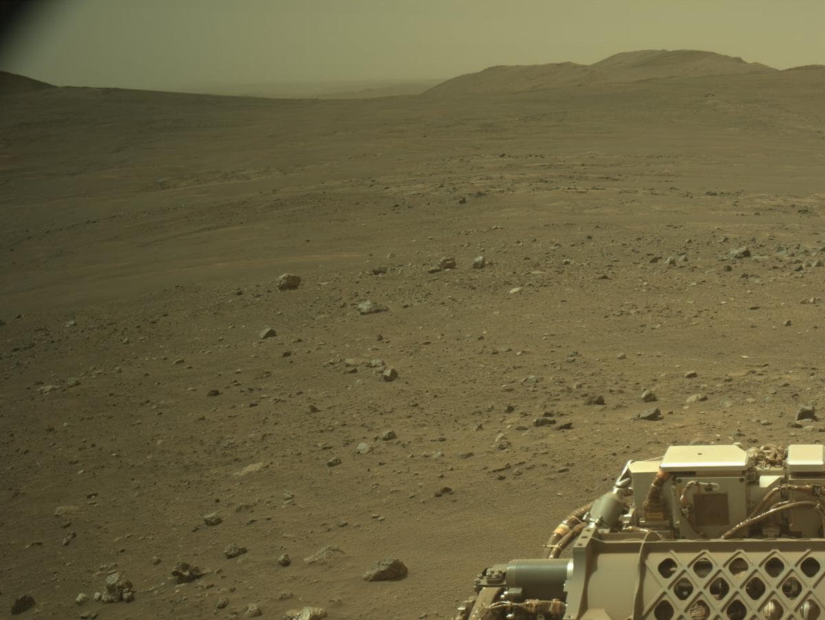 Mars image captured by NAVCAM_RIGHT on Perseverance