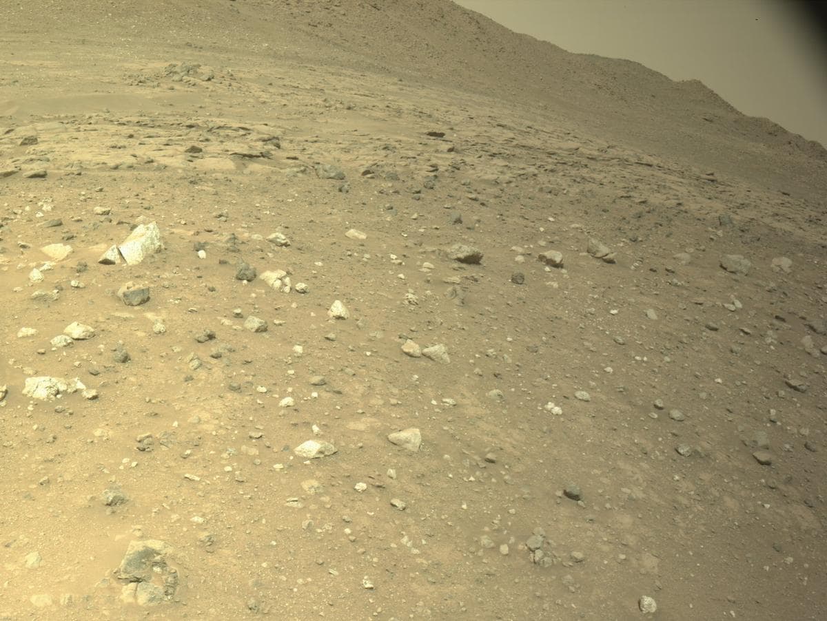 Mars image captured by NAVCAM_RIGHT on Perseverance