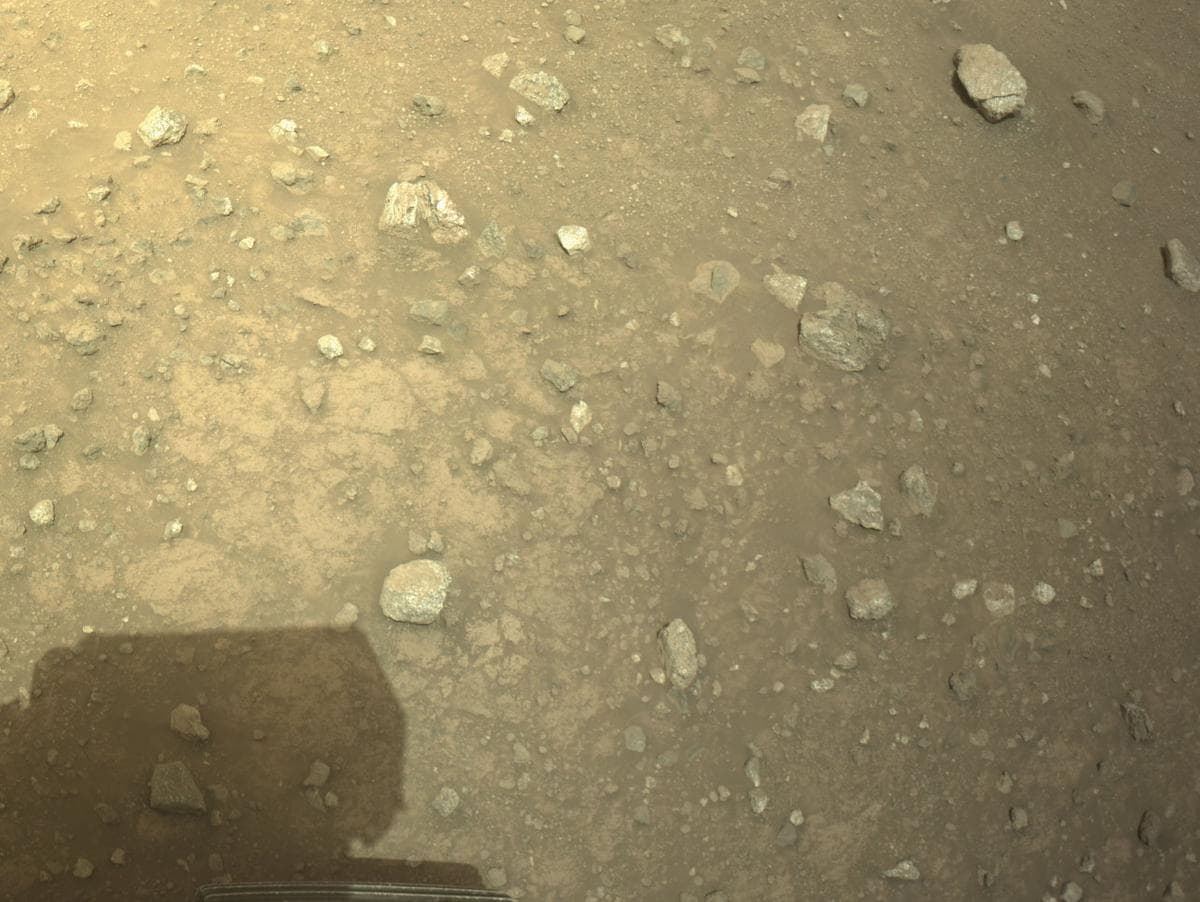 Mars image captured by NAVCAM_RIGHT on Perseverance