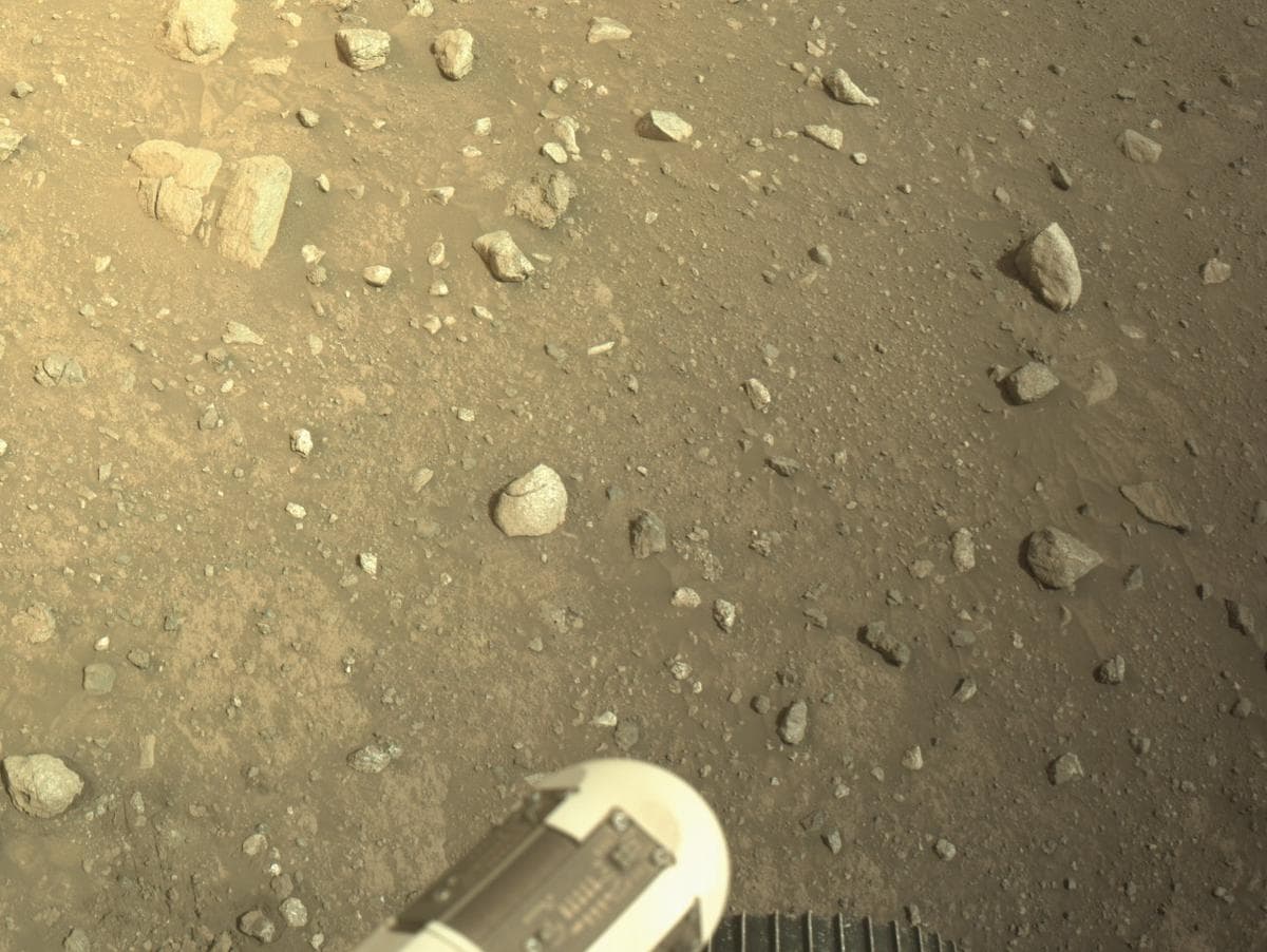 Mars image captured by NAVCAM_RIGHT on Perseverance