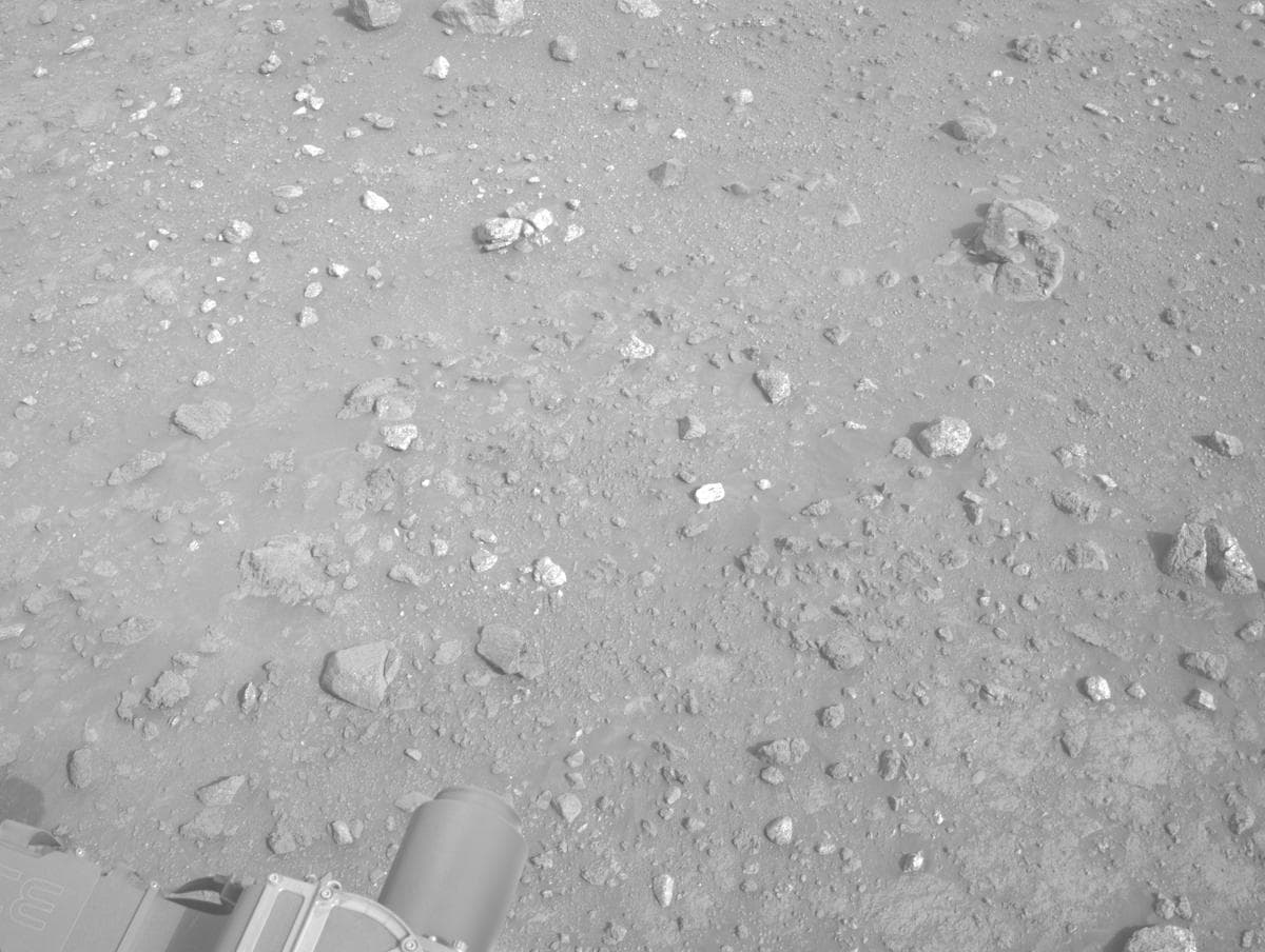 Mars image captured by NAVCAM_RIGHT on Perseverance