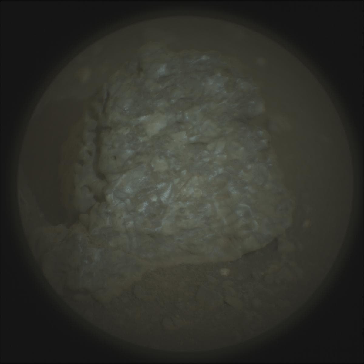 Mars image captured by SUPERCAM_RMI on Perseverance