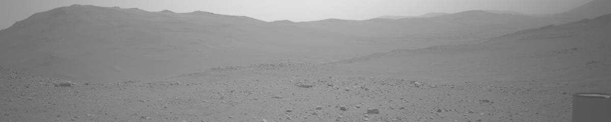 Mars image captured by NAVCAM_LEFT on Perseverance