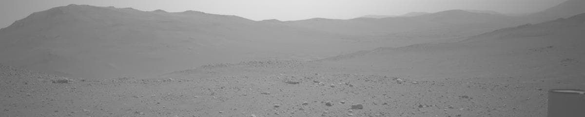Mars image captured by NAVCAM_LEFT on Perseverance