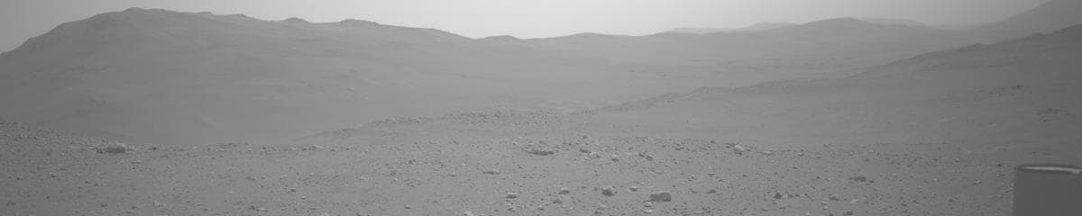 Mars image captured by NAVCAM_LEFT on Perseverance