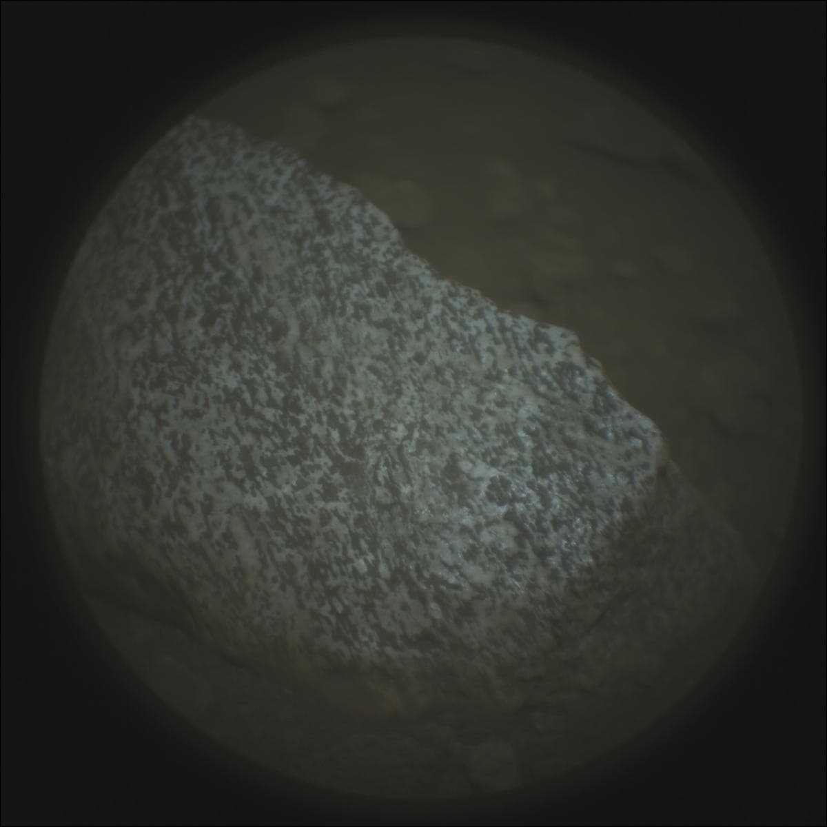 Mars image captured by SUPERCAM_RMI on Perseverance