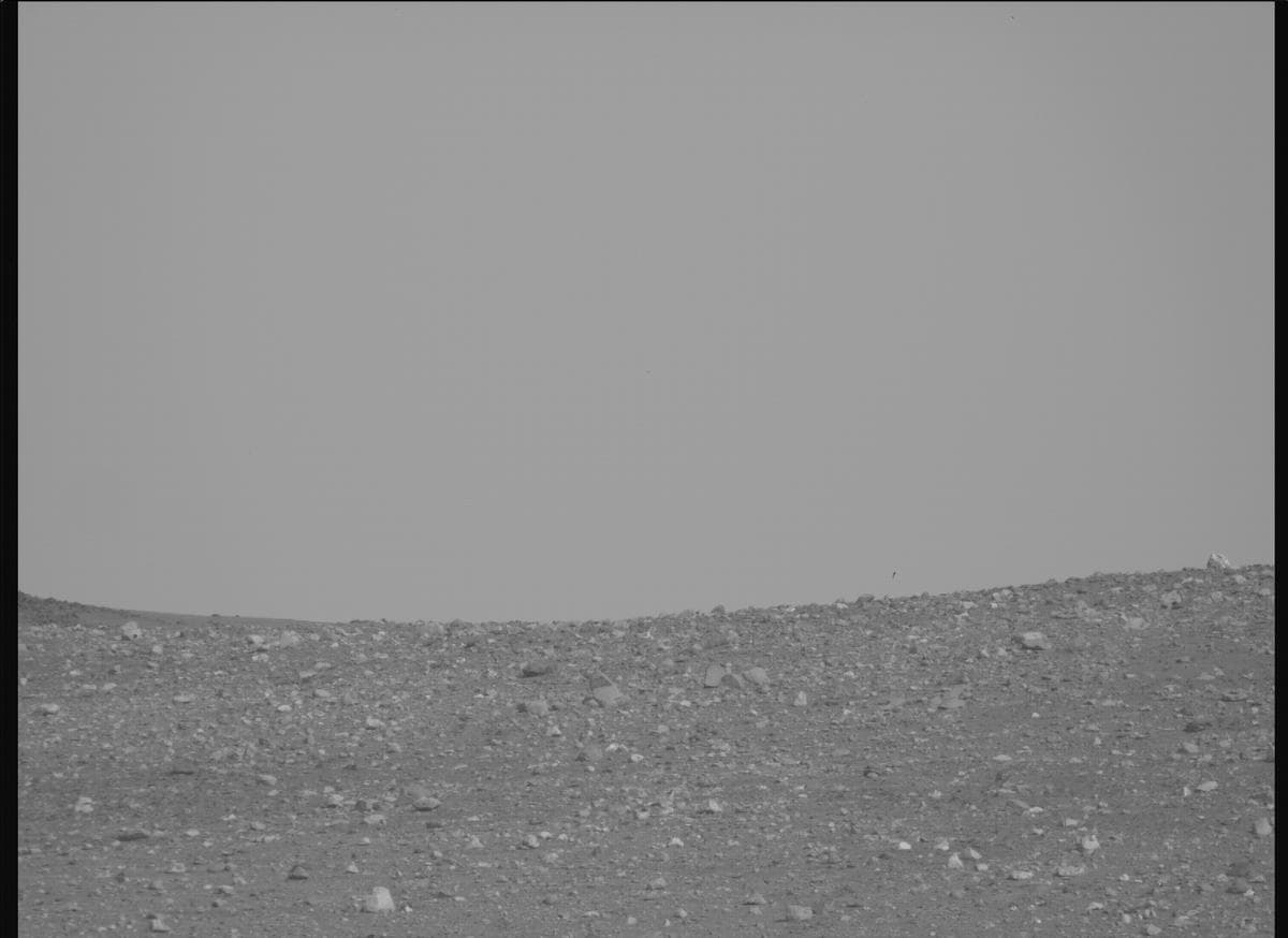 Mars image captured by MCZ_RIGHT on Perseverance
