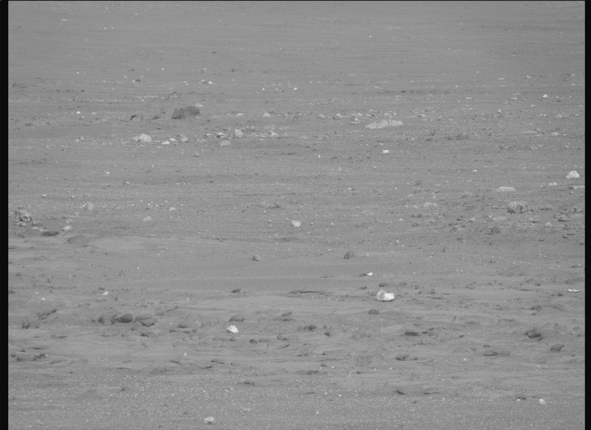 Mars image captured by MCZ_RIGHT on Perseverance