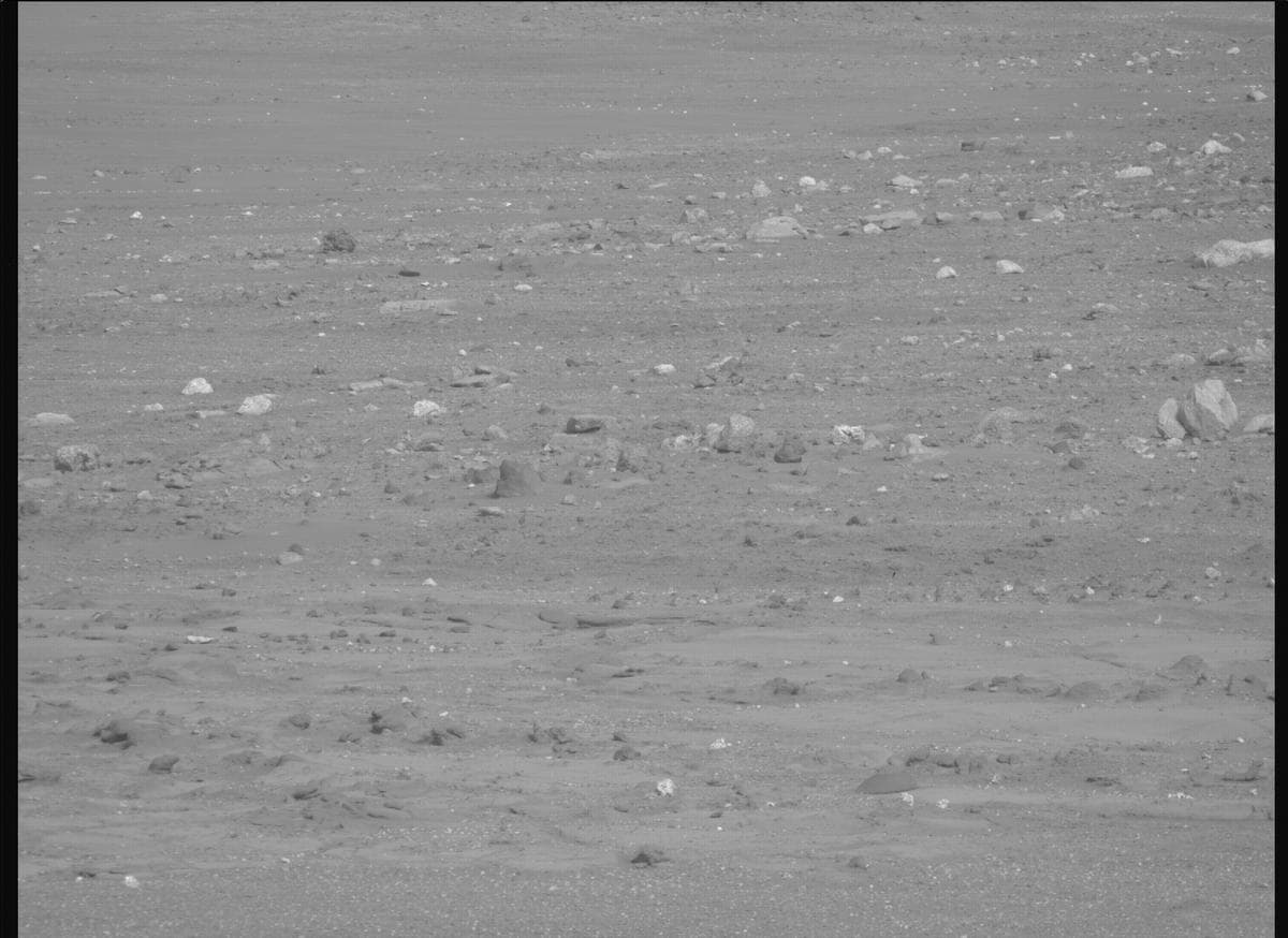 Mars image captured by MCZ_RIGHT on Perseverance