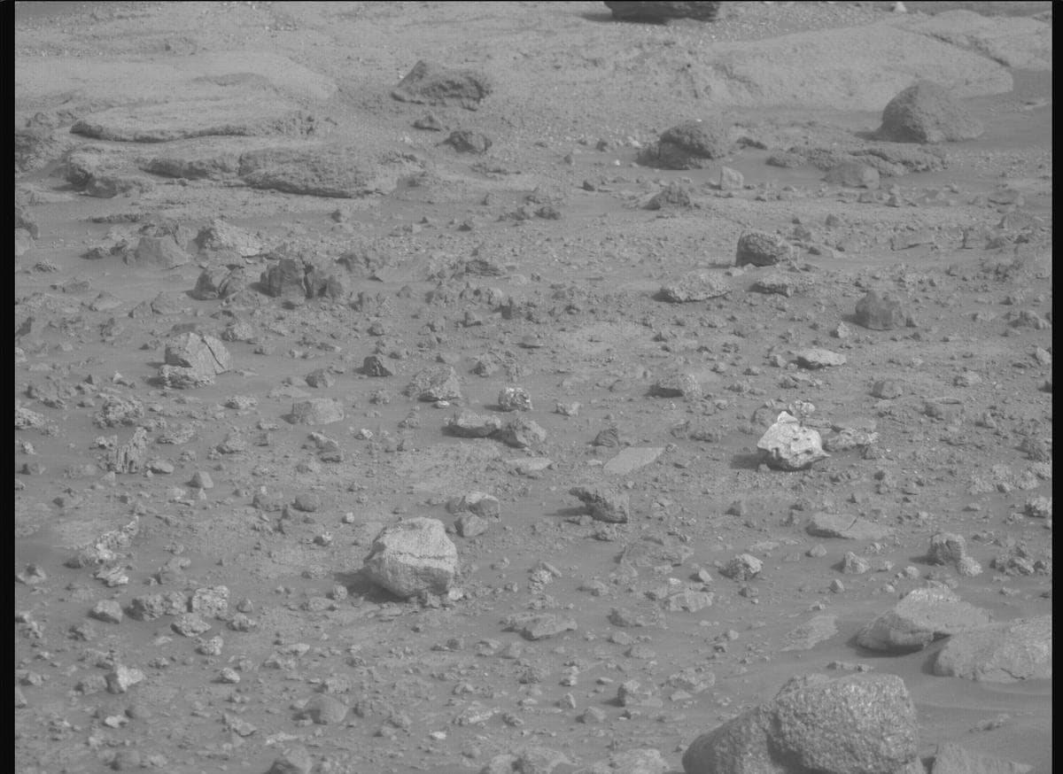 Mars image captured by MCZ_RIGHT on Perseverance