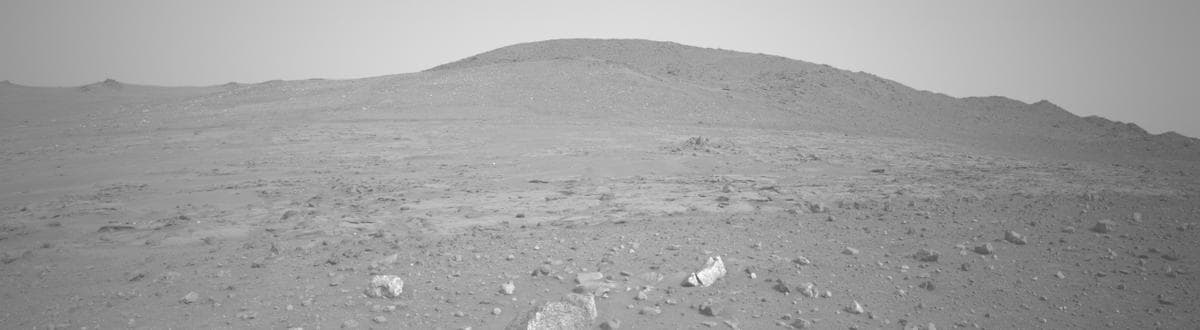 Mars image captured by NAVCAM_LEFT on Perseverance
