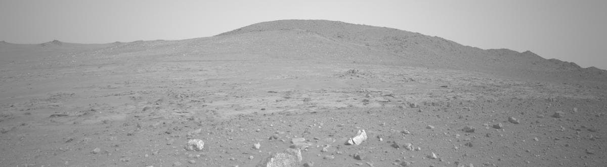 Mars image captured by NAVCAM_LEFT on Perseverance