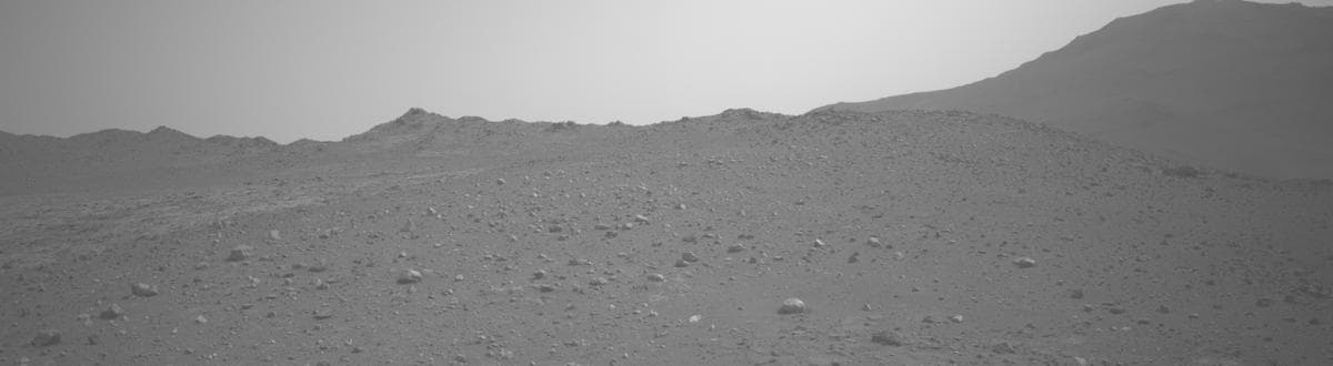 Mars image captured by NAVCAM_LEFT on Perseverance