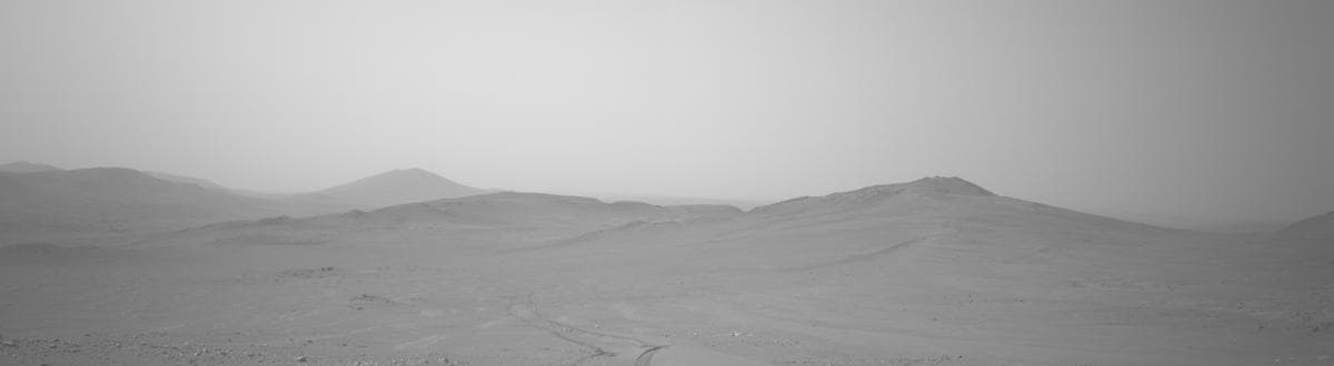 Mars image captured by NAVCAM_LEFT on Perseverance