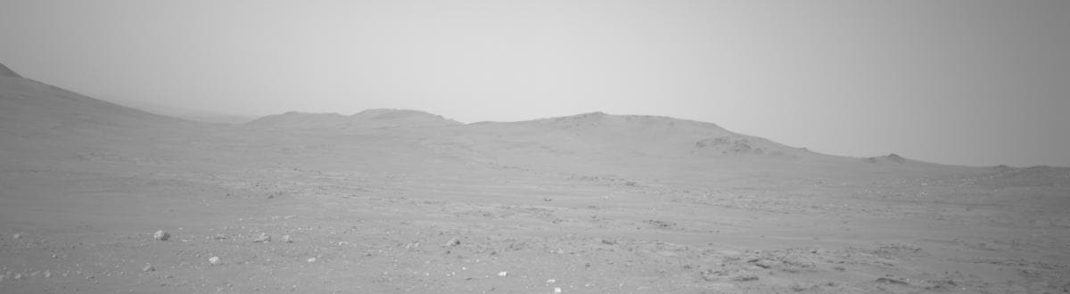 Mars image captured by NAVCAM_LEFT on Perseverance